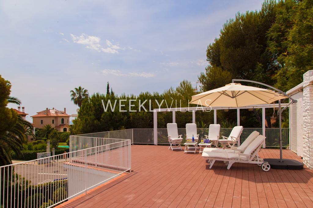Villa Sitges Tupinetti Beach At 1 Min Walk Amaizing Garden And View Center Sitges 5 Minutes Walk Екстер'єр фото