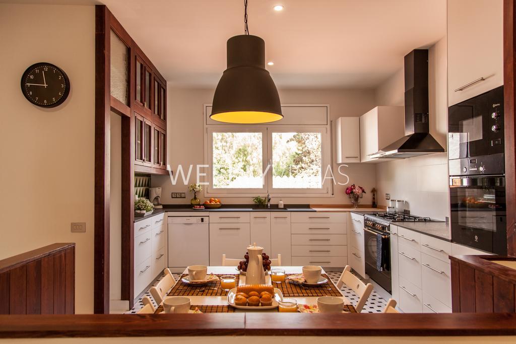 Villa Sitges Tupinetti Beach At 1 Min Walk Amaizing Garden And View Center Sitges 5 Minutes Walk Екстер'єр фото